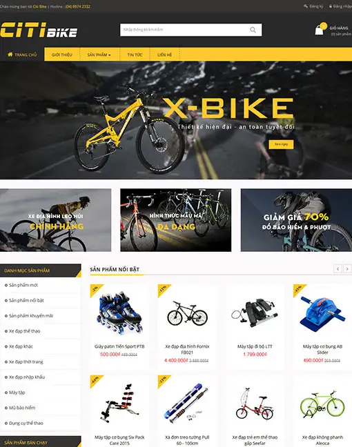 Thiết Kế Website Bán Xe Đạp Thể Thao: Lợi Ích và Cơ Hội Tăng Doanh ...