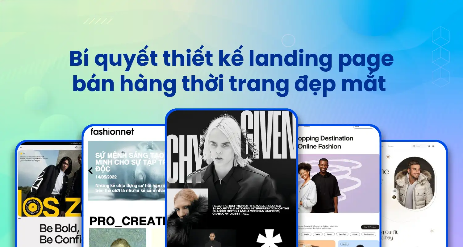 Top 8 mẫu landing page bán hàng thời trang đẹp mắt nhất